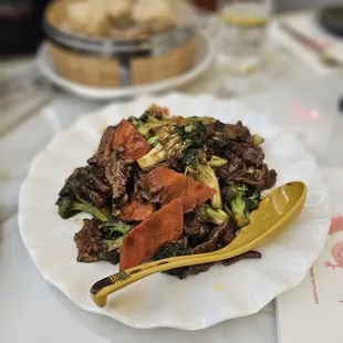 Beef broccoli.