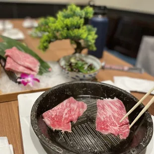 Wagyu A5 steak