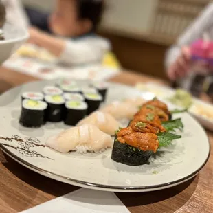sushi and sashimi, sashimi, food, sushi
