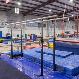 Zenith's Parallel bar area