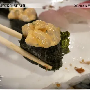 Spicy Scallop Nigiri - Good (AYCE Dinner: $28)
