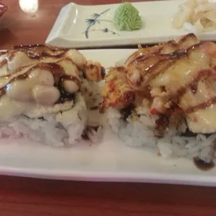 Baked Scallop Roll