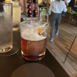 Smoked old fashioned