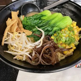 Mixed Vegetable Ramen