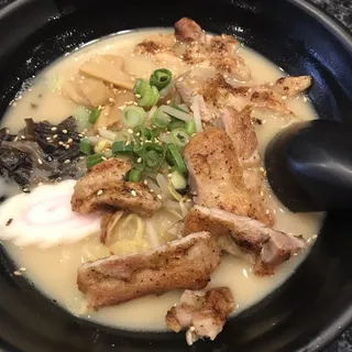 Pan-Fried Chicken Shoyu Ramen