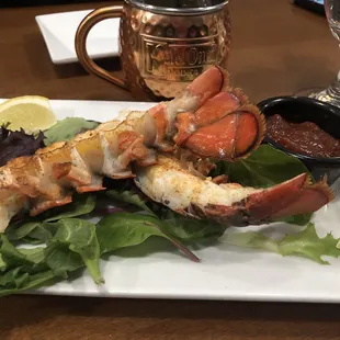 Lobster cocktail appetizer