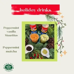 New Holiday Drinks !
