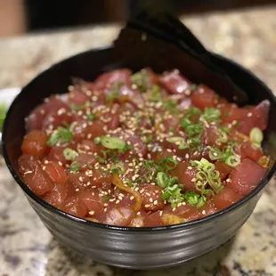 Ahi Tuna Poke Bowl