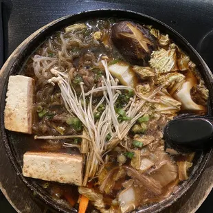 Beef Zenshin Sukiyaki with Beef (salty)