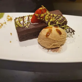 Sweet Miso Fudge Brownie