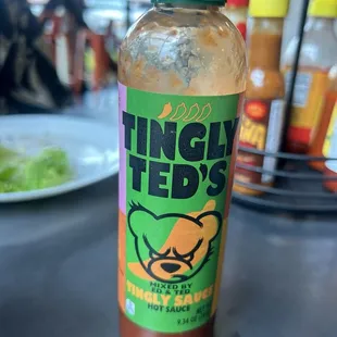 They have a nice selection of hot sauces.  This was my favorite.