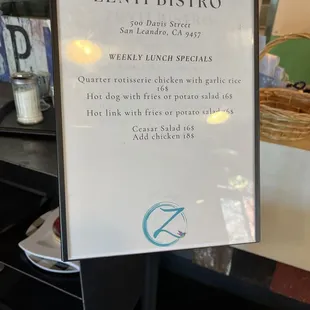 Specials of the Week