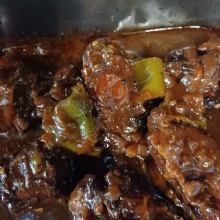 Smothered Oxtails