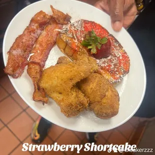 Strawberry Shortcake French Toast