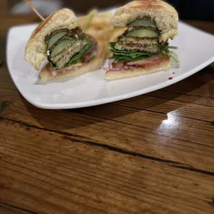 Fried Zucchini Sandwich