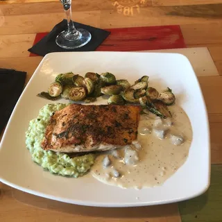 Salmon Marsala