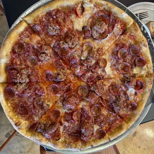 The Big Gabagool pizza
