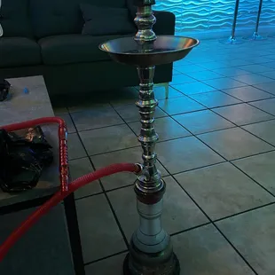 a hookah on a table