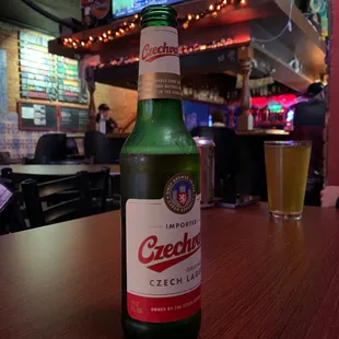 Great beer options and a solid (and quiet if it's not a local team) place to watch a game