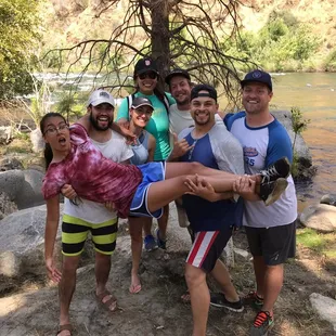 Our crew with our guide, Eric!