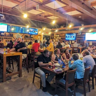 Join us for trivia night at ZBC. Get here early to make sure you get a spot.