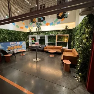 sushi and sashimi, outside