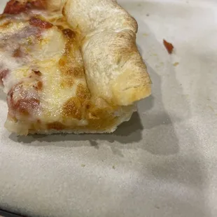 Uncooked pizza