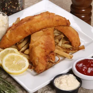 Lake Perch Fish &amp; Chips