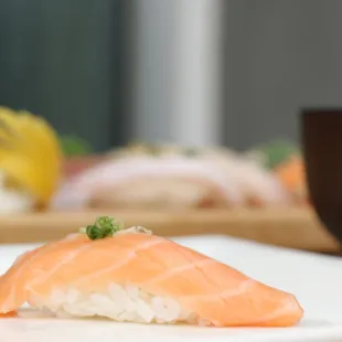 salmon sushi
