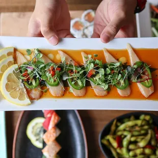 yellowtail carpaccio