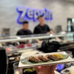 SEARED TUNA SUSHI - Available upon request