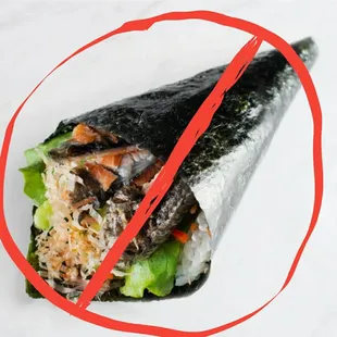 They do not offer  Salmon Skin Rolls, yet they have a Salmon Skin Salad. What? That is a weird/crazy decision by management!