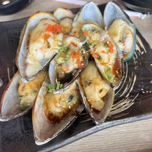 Baked Mussels