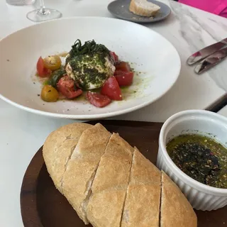 Golden Tomato Carpaccio Carpaccio Di Pomodoro E Burrata