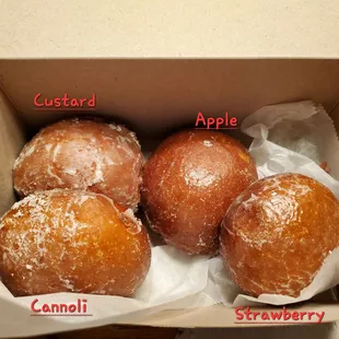 Paczki's Bought From Zerilli's Bakery.  2/12/2024