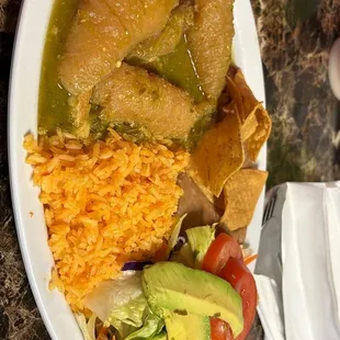 Chile Verde Plate