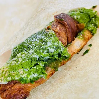 Pandan Almond Croissant