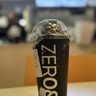 Hot Black Sesame Blizzard