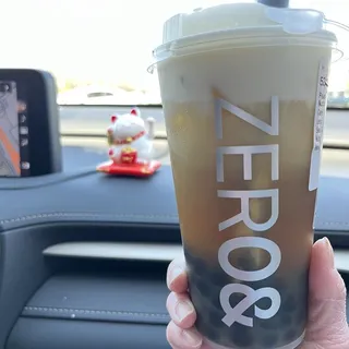 Peach Oolong with Pine Nuts