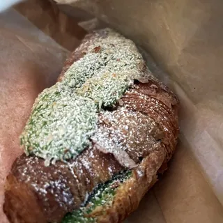Pandan Almond Croissant