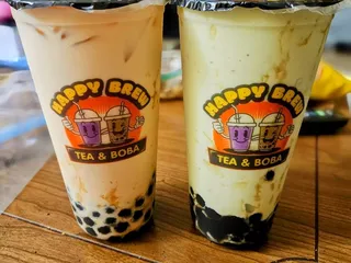 Happy Brew tea and Boba