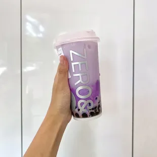 Ube Taro with boba (07/2022)