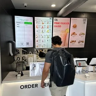 Inside / Order station