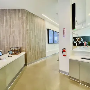  a view of a modern kitchen