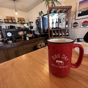 Coffee bar!