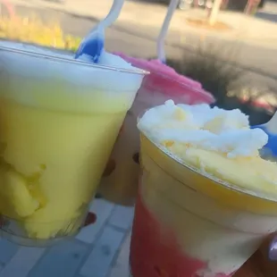 Dairy Free options. Italian Ice