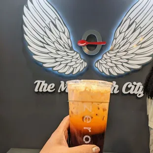 Thai milk tea