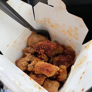 Salt n pepper popcorn chicken