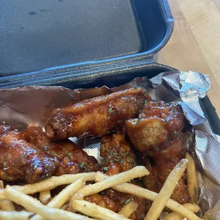 Crispy Chicken Wings Combo