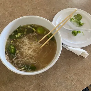 3. Brisket Noodle Soup